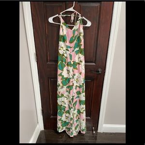 Beautiful Pink and floral flowy jumpsuit